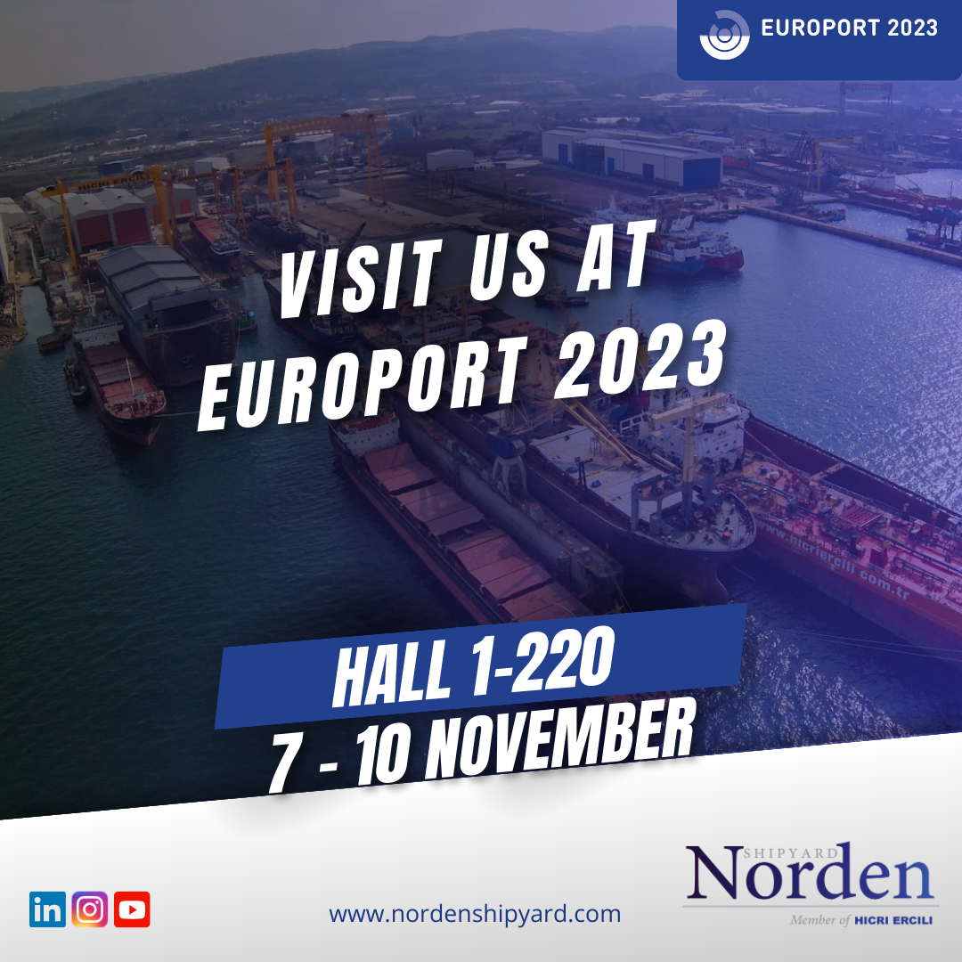 7-10 Kasım 2023 tarihlerinde Hollanda Europort Exhibition'dayız!